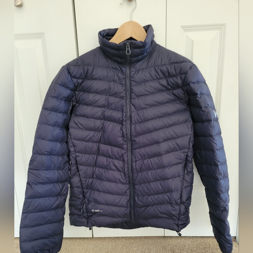 Helly Hansen Verglas down jacket men's small navy